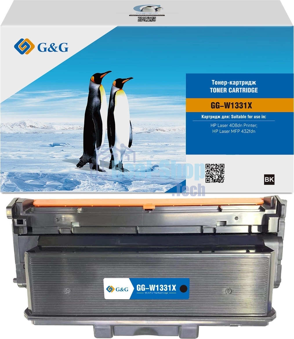 Картридж лазерный G&G GG-W1331X W1331X, черный (15000 стр.) для HP Laser 408dn/MFP 432fdn