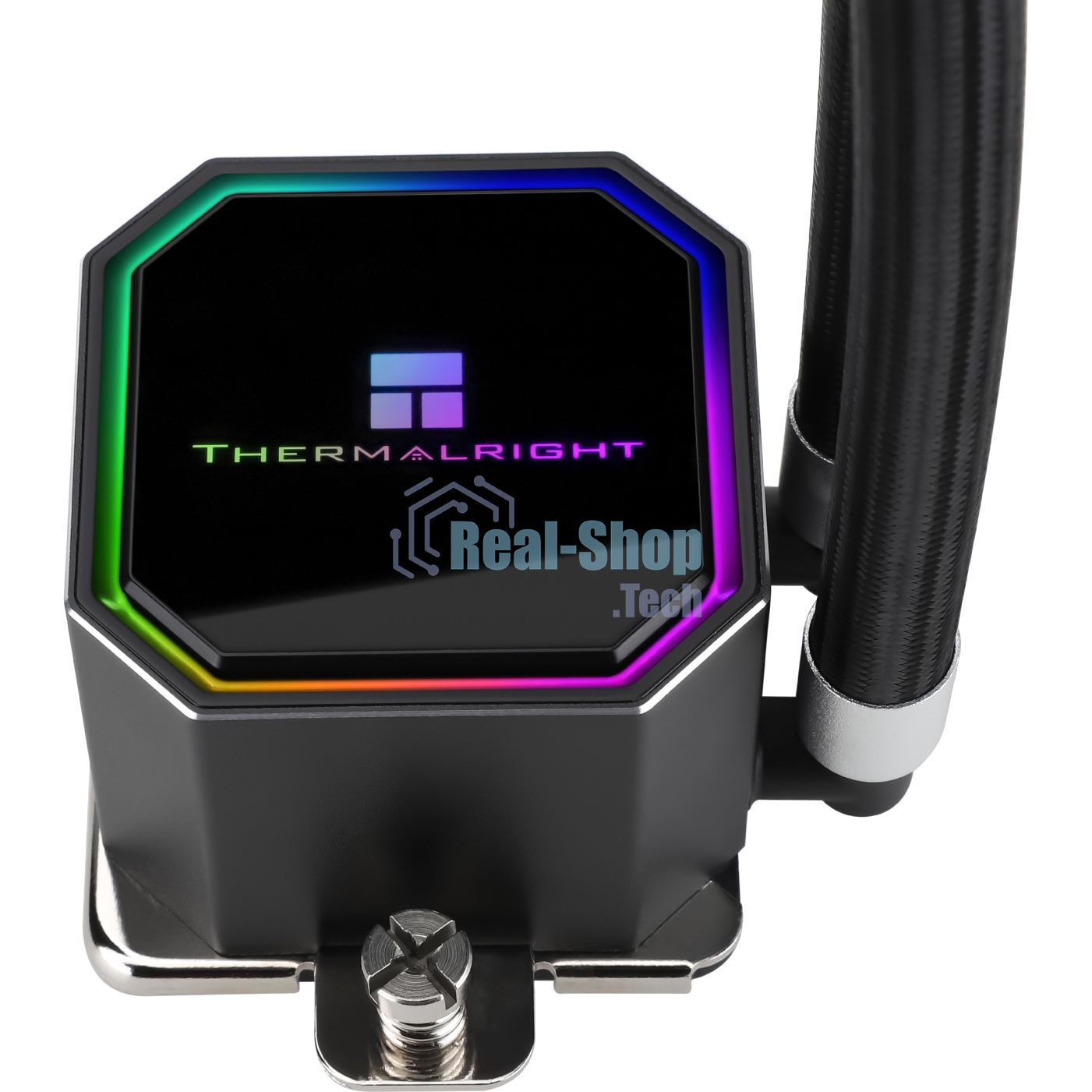 Система жидкостного охлаждения Thermalright Frozen Prism 360 ARGb Soc-AM5/AM4/1151/1200/2066/1700 черный 4-pin 27dB Al Ret (F-PRISM-360-BL-ARGb)
