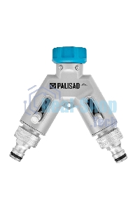 Разветвитель двухканальный, с внутренней резьбой 3/4