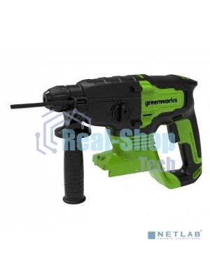 Перфоратор аккумуляторный GreenWorks GD24SDS2 24В (3803007)