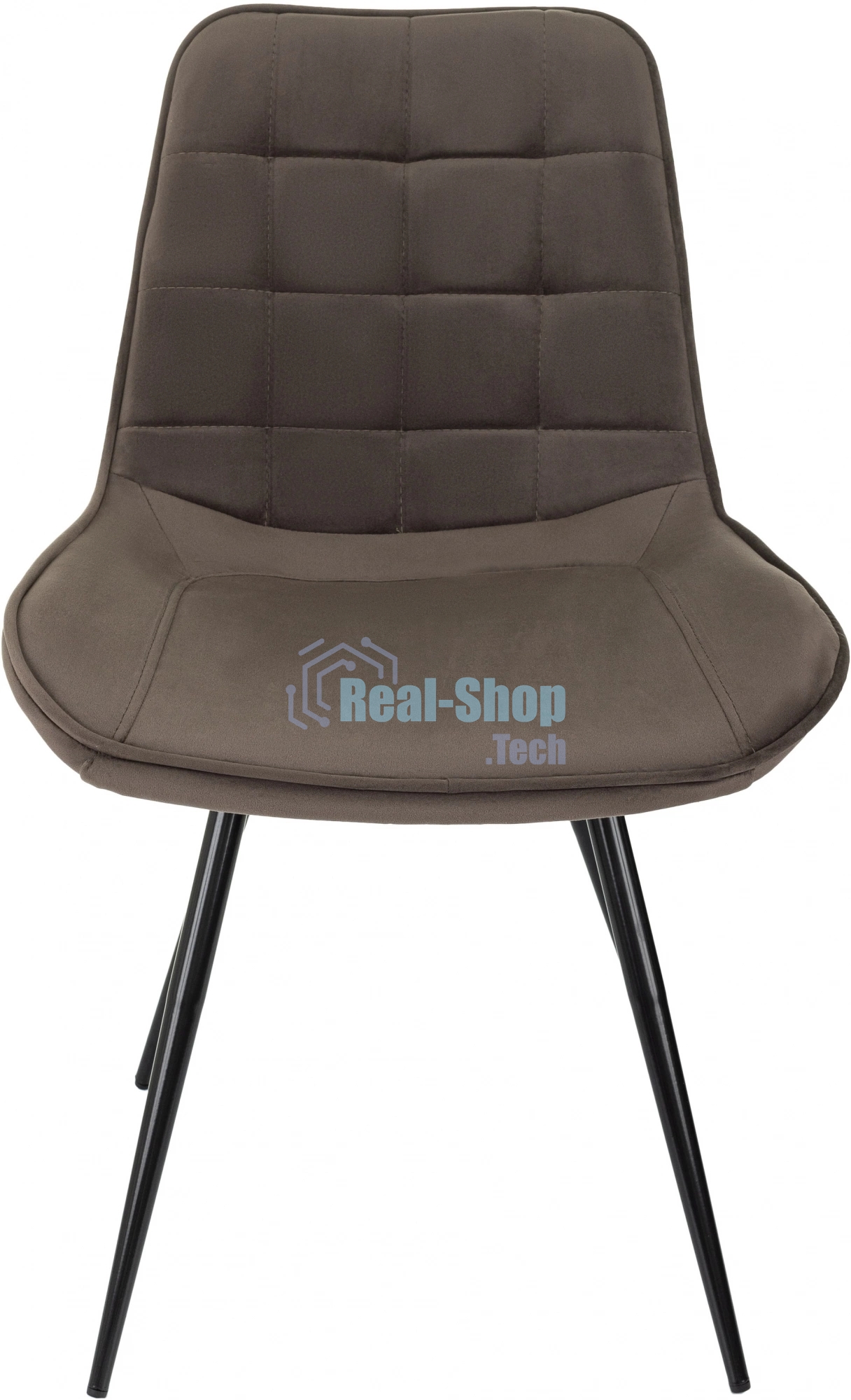 Стул для дома Бюрократ CH-K2_4 комплект 4 шт коричневый Holland 74 металл черный на ножках