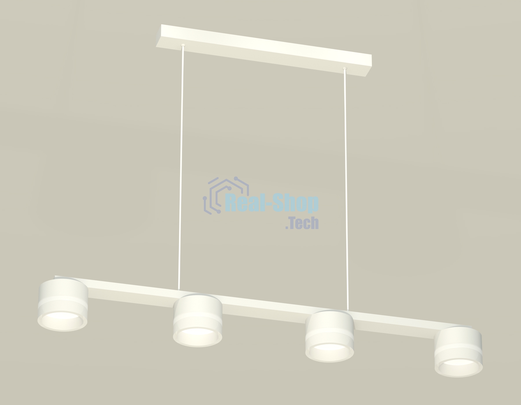 Светильник Ambrella light XB9151205/4 SWH/FR белый песок/белый матовый GX53 (C9151, N8401)
