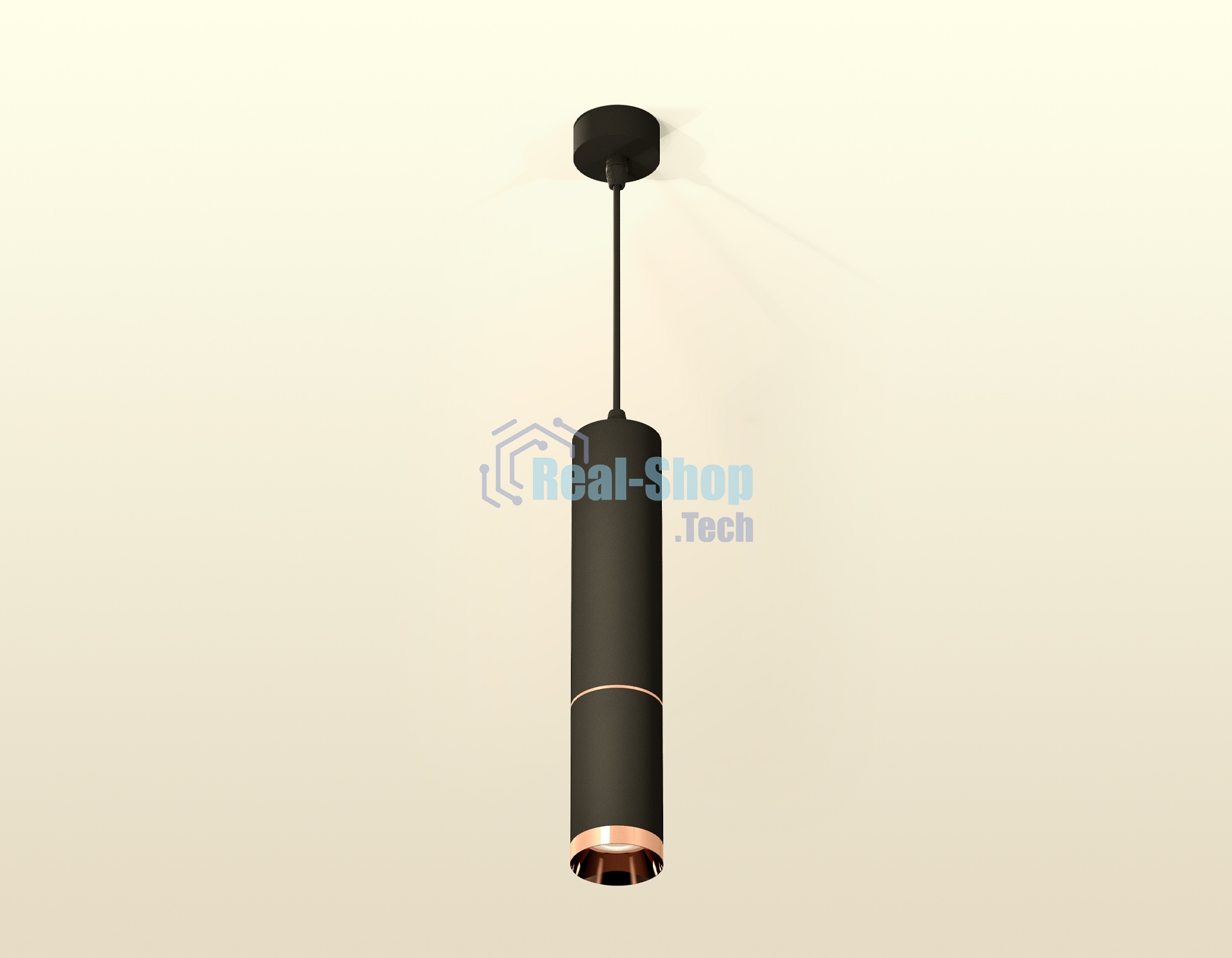 Светильник Ambrella Light XP6323030 SBK/PPG черный песок/золото розовое полированное MR16 GU5.3