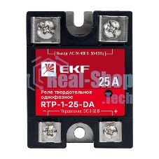 Реле твердотельное однофазное RTP-25-DA PROxima EKF rtp-1-25-da