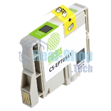 Картридж струйный Cactus CS-EPT0541 черный (16,2 мл) для Epson Stylus Photo R800/R1800