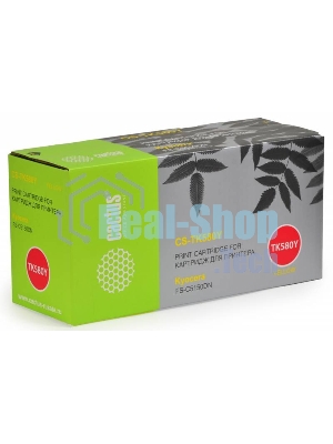 Картридж лазерный Cactus CS-TK580Y желтый (2800 стр.) для Kyocera FS-C5150DN