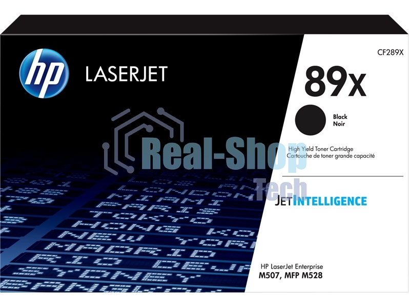 Картридж лазерный HP CF289X черный для HP LJ M507/MFP M528 (10000 стр.)