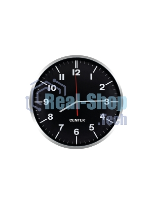 Часы настенные Centek СТ-7100 черный