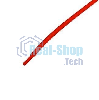 Трубка термоусадочная Rexant 21-0004 10.0/5.0 1 м красный