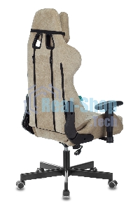 Кресло игровое Бюрократ VIKING KNIGHT LT21 FABRIC песочный крестовина металл/пластик