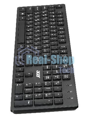 Клавиатура проводная Acer OKW020, USB, черный