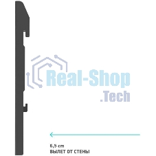 Вертикальные направляющие для видеостен нерегулируемые ONKRON FAV-1 черный