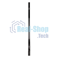 Шинопровод однофазный с кабельным вводом и заглушкой для трековых светильников Rexant 1 м черный