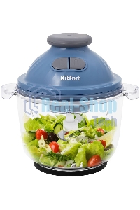 Измельчитель электрический Kitfort КТ-3013 2л. 400Вт сиреневый