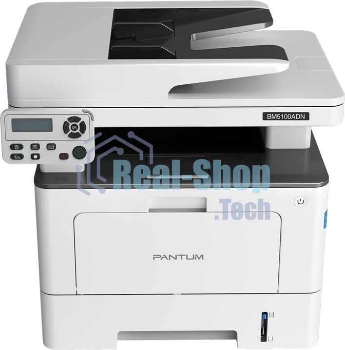 МФУ лазерное Pantum BM5100ADN, A4, ч/б, печ. до 40 стр/мин., скан. до 24 стр/мин., 1200 x 1200 dpi, USB, RJ-45