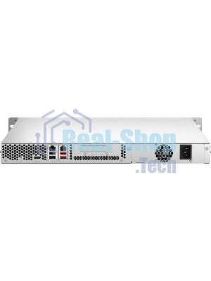 Сетевое хранилище SMB QNAP TS-464U-8G NAS 4 HDD trays, rackmount 1U, 1 PSU. 4-core Intel Celeron N5105/N5095 2.0-2.9 GHz, 8 Gb RAM MAX, 2x2.5GbE, 2xUSB 3.2 Gen 2 (10Gbps), 2xUSB 2.0, 1xHDMI, PCIe Gen 3 x2, W/o rail kit RAIL-B02