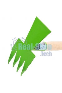 Мотыжка комбинированная Сибртех, 80х380 мм, стальная, деревянная рукоятка, АГРОНОМ