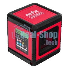 Лазерный уровень MTX XQB GREEN Basic SET, 20 м, зеленый луч, батарейки, резьба 1/4