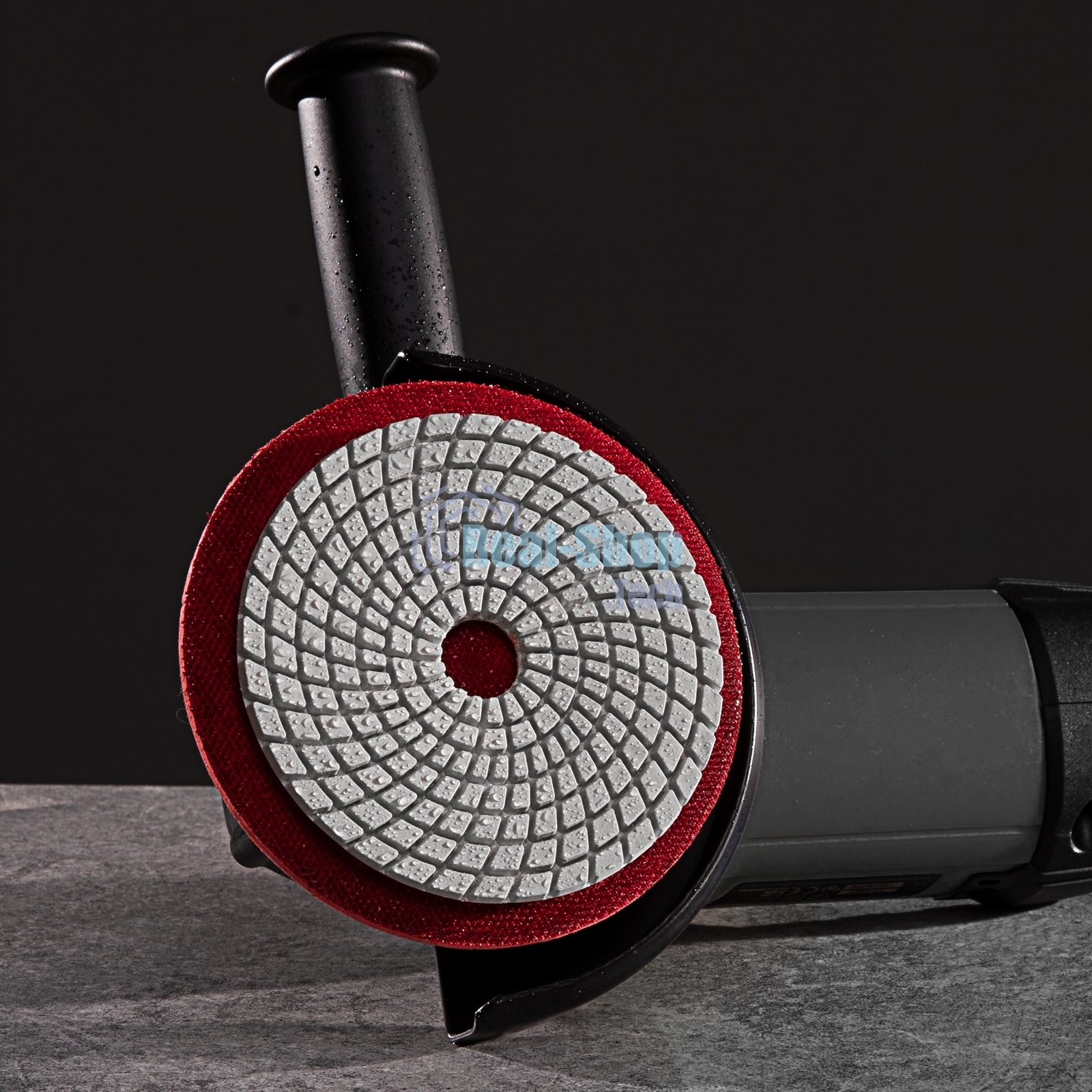 Алмазный гибкий шлифовальный круг Matrix, 100 мм, P 400, мокрое шлифование, 5шт.