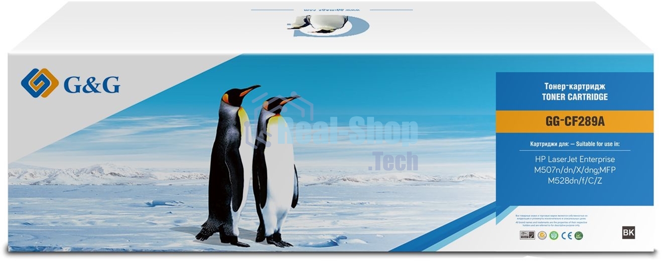 Картридж лазерный G&G GG-CF289A черный (5000 стр.) для HP LJ M507/MFP M528