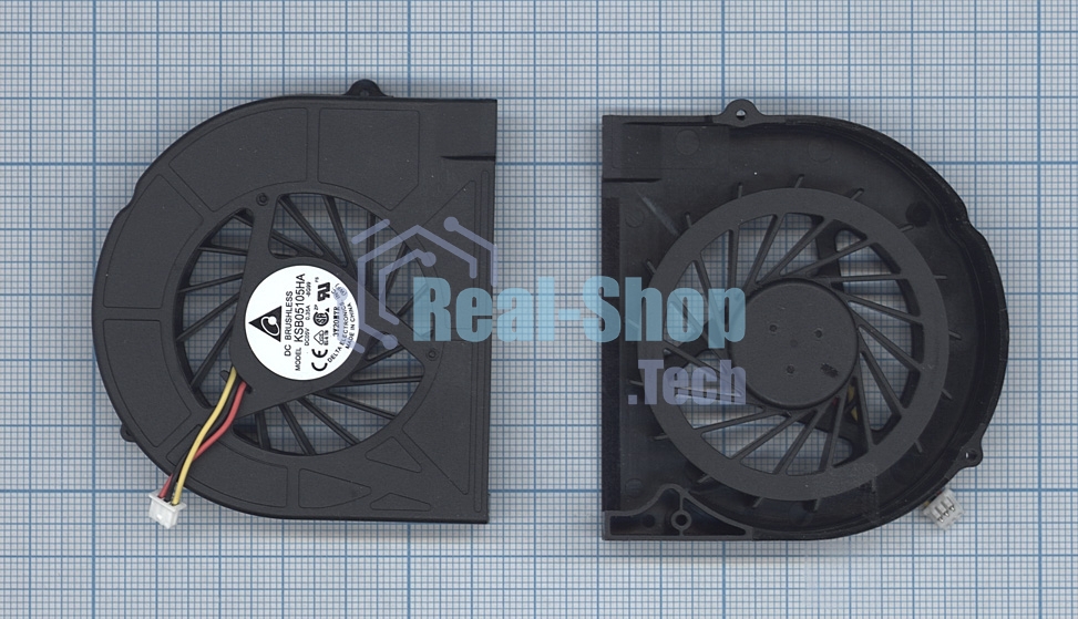 Вентилятор (кулер) для ноутбука HP G50 G60 G70 Intel