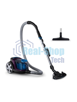 Пылесос Philips FC9333/09 фиолетовый/черный, 750/900 Вт, уборка сухая, пылесборник контейнер, 1.5 л