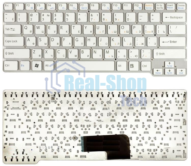 Клавиатура для ноутбука Sony Vaio VPC-CW VPCCW белый