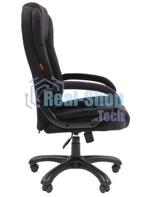 Кресло Chairman Home 600 черный, ткань, 120 кг