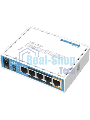 Роутер MikroTik RB952Ui-5ac2nD 2.4+5 ГГц, 802.11a/b/g/n/ac, MIMO 2x2, 5x Ethernet