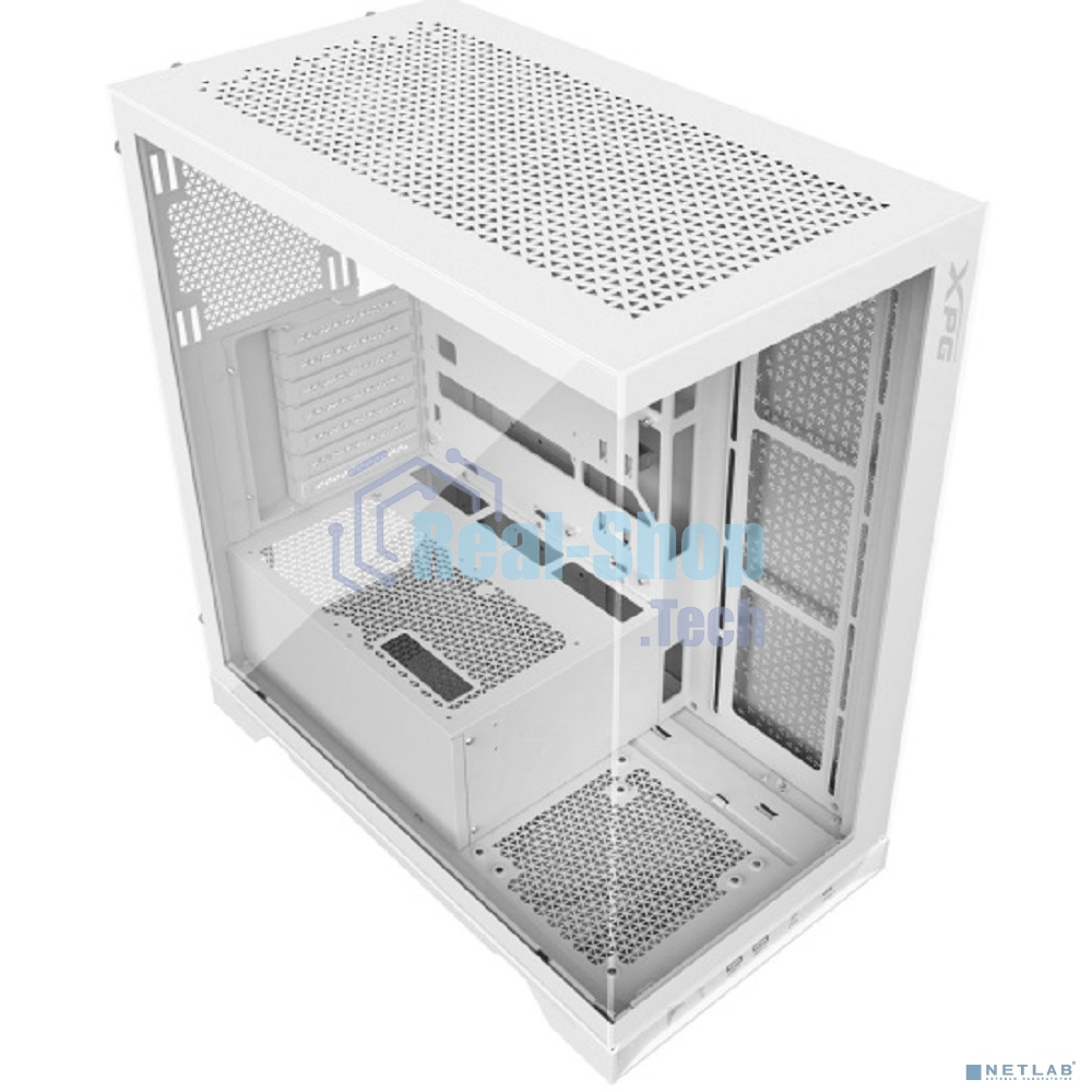 Компьютерный корпус XPG INVADER X белый (INVADERXMTWOF-WHCWW) Mid-Tower, Micro-ATX, Mini-ITX, Standard-ATX, USB 3.2 Gen2 Type-A, USB 3.2 Gen2 Type-C