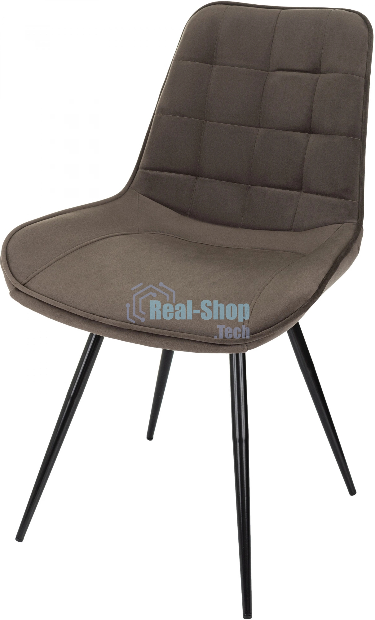 Стул для дома Бюрократ CH-K2_4 комплект 4 шт коричневый Holland 74 металл черный на ножках