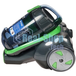 Пылесос Vitek VT-8130 черный/зеленый, 450/2200 Вт, уборка сухая, пылесборник контейнер 3,5 л