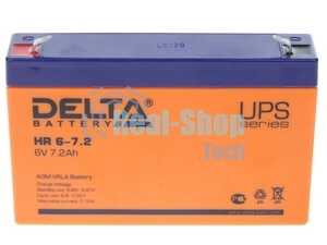 Батарея для ИБП Delta HR 6-7.2 (7.2 А\ч, 6В)
