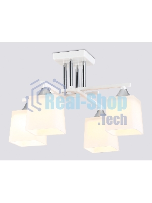 Светильник Ambrella light TR303041/4 WH белый E27/4 max 60W 420*420*260