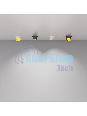 Светильник Elektrostandard встраиваемый 7005 MR16 / WH/GD белый/золото a040981