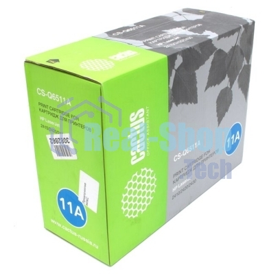 Картридж лазерный Cactus CS-Q6511A черный (6000 стр.) для HP 2410/2420/2430