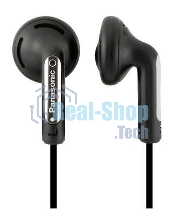 Наушники вкладыши Panasonic RP-HV094GU-K черный проводные (в ушной раковине)