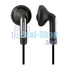 Наушники вкладыши Panasonic RP-HV094GU-K черный проводные (в ушной раковине)