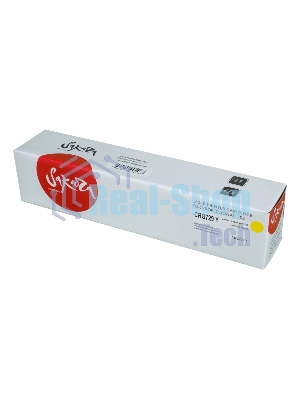 Картридж лазерный Sakura CRG729Y для Canon LBP 7010C/7018C, желтый, 1000 к.