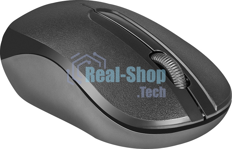 Мышь беспроводная Defender Datum MM-285 черный, 1600 dpi, радиоканал, USB, кнопки - 3