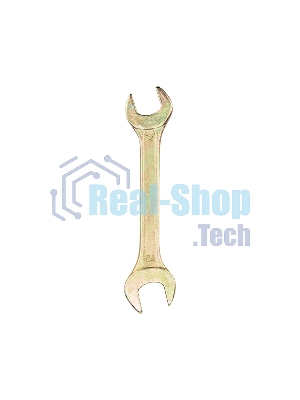 Ключ гаечный рожковый Rexant 14х15 мм, желтый цинк