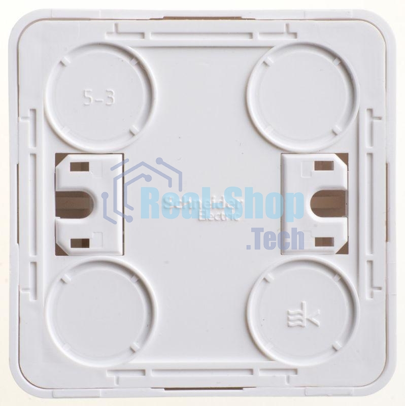 Выключатель кнопочный 1-кл. ОП Этюд 10А белый SchE KA10-001B