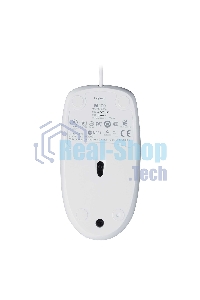 Мышь проводная Logitech M100 белый, 1000 dpi, USB, кнопки - 3