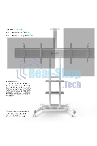 Стойка для телевизора с кронштейном ONKRON TS1881 50