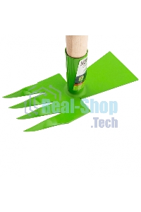 Мотыжка комбинированная Сибртех, 80х380 мм, стальная, деревянная рукоятка, АГРОНОМ