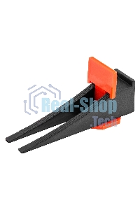 Система выравнивания плитки Сибртех (СВП), комплект: зажимы, клинья (40/40 шт) в пакете