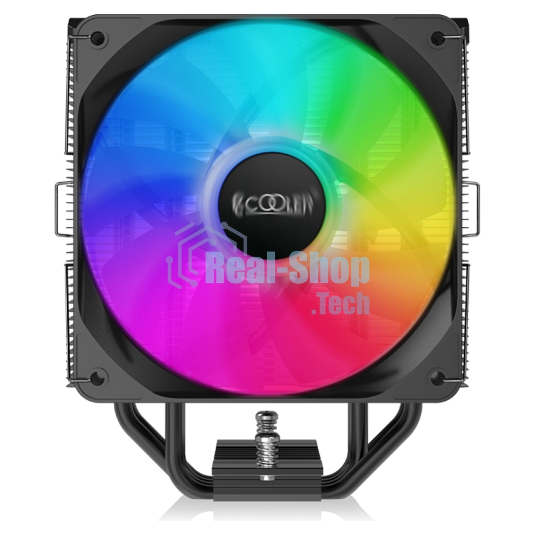Кулер PCCooler Paladin EX300S черный 120мм алюминий+медь 1800rpm 28.6db 4-pin 125W 157мм