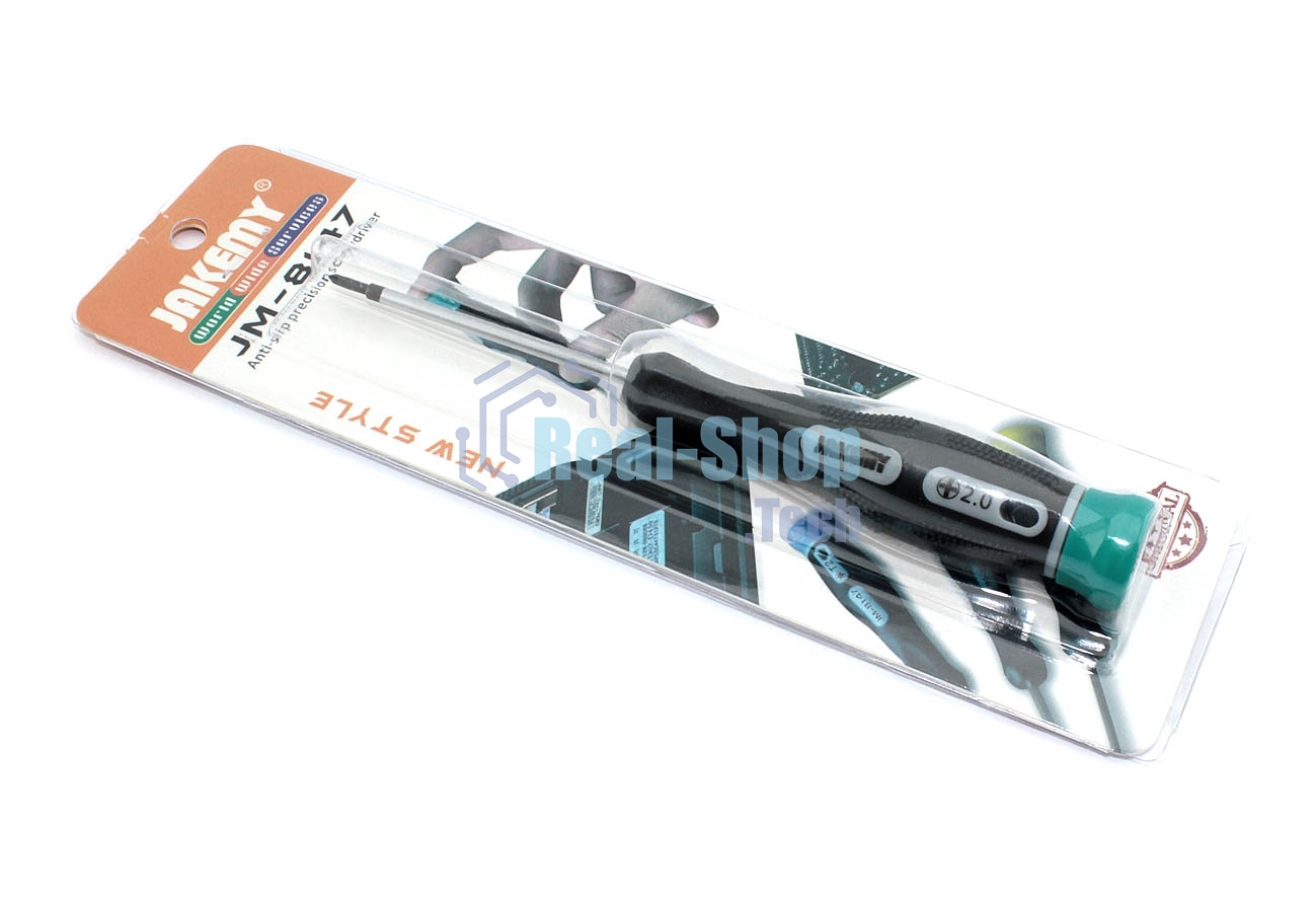 Отвертка с противоскользящим покрытием Jakemy JM-8147 + 2.0