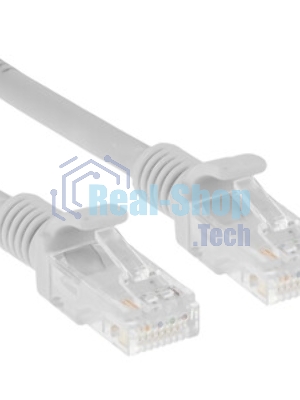 Патч-корд LSZH UTP Cablexpert PP31-1.5M cat.5e, 1.5м, литой, многожильный, серый