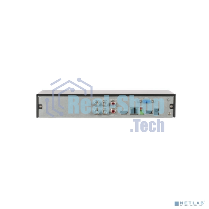 Видеорегистратор Dahua DH-XVR5104HS-4KL-I3/T 4-канальный HDCVI с FR HDCVI, AHD, TVI, IP, CVBS 1 SATA III до 16Тбайт; видеоаналитика: SMD Plu 1 HDMI, 1 VGA; RJ45 100Мбит/с; аудиовх/вых: 1/1